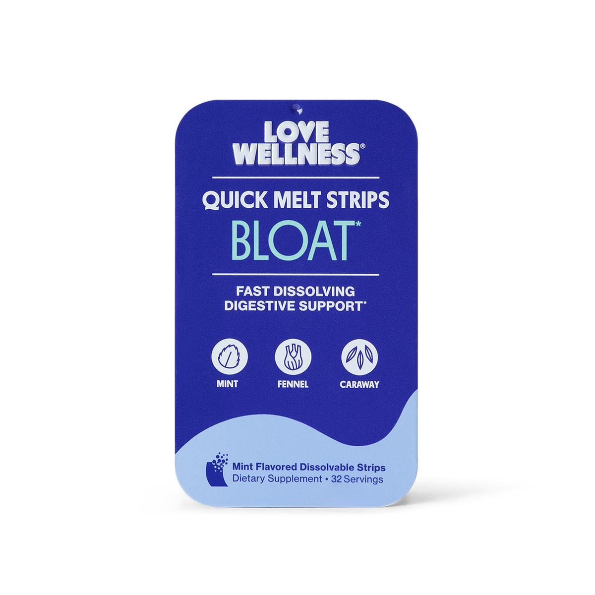 Bloat* Quick Melt Strips - 1 Pack O4